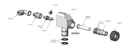 Nordson Tribo Powder Transfer Pump 1095924 (NON OEM)